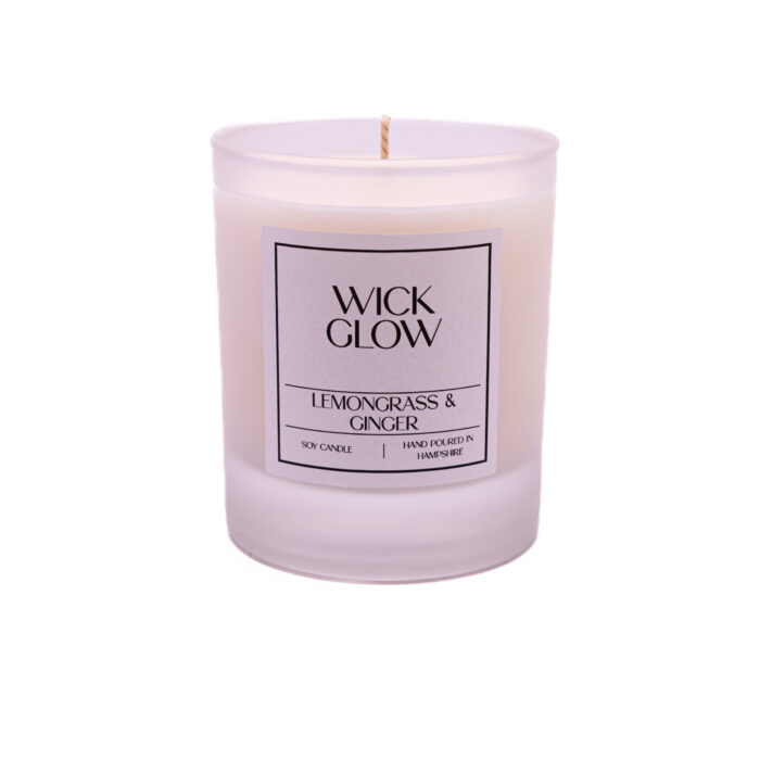 Wick Glow Lemongrass & Ginger 20cl natural candles
