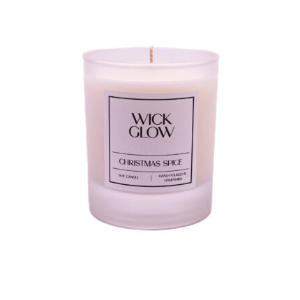 Wick Glow Christmas Spice 20cl candle Christmas Candles UK