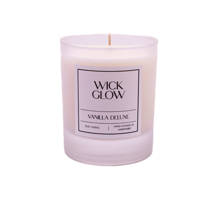 Wick Glow Vanilla Deluxe 20cl candle