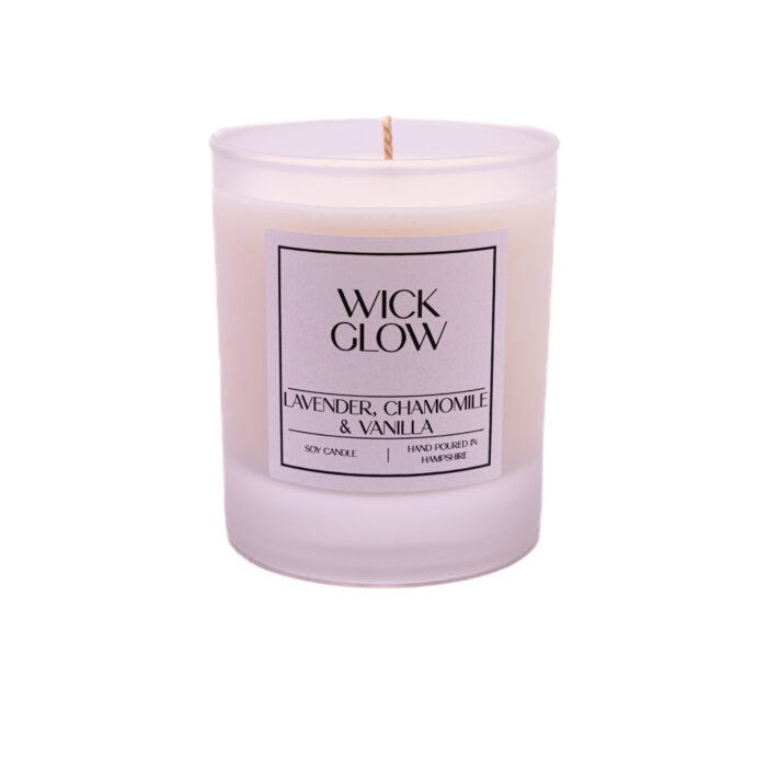 Wick Glow Lavender, Chamomile & Vanilla 20cl candle