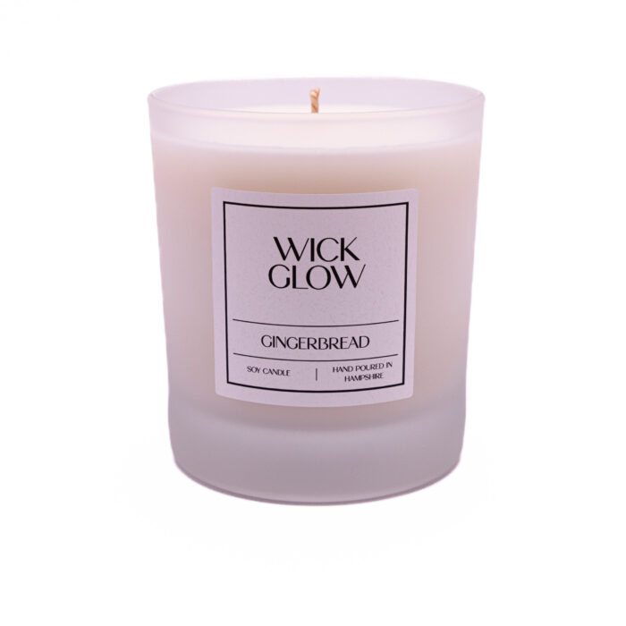 Wick Glow Gingerbread 30cl candles with strong scents