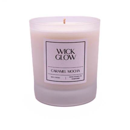 Wick Glow Caramel Mocha 30cl candle