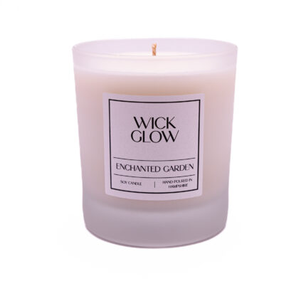 Wick Glow Enchanted Garden 30cl candle fair dust candle