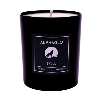 Alphaglo Skoll 30cl candle for men