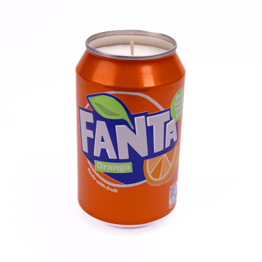 Fanta can candle unique candles gift idea