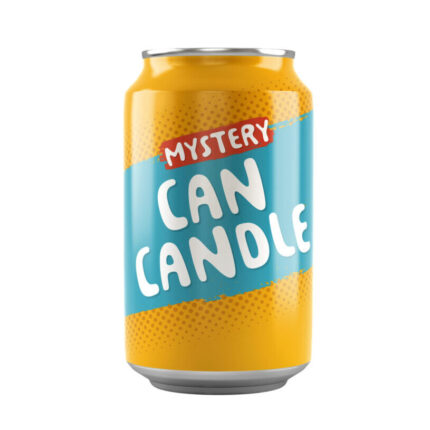 Mystery can candle