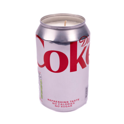 Diet Coke can candle a cool unique birthday candles gift idea